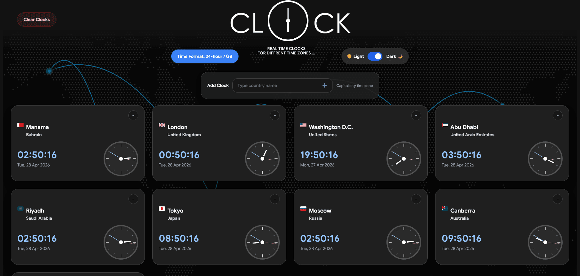 World Clock