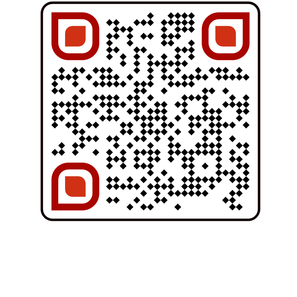 Portfolio website QR code